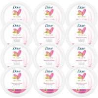 Thumbnail for Dove Lotion, Beauty Cream - Light, Fast-Absorbing Face and Body Cream for Normal to Dry Skin, 24-Hour Moisture, Travel Size, 2.53 Fl Oz. (Pack of 12)