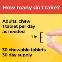 Thumbnail for Nature Made Chewable 5HTP 100mg, 5-HTP Mood Support Supplement, 30 5 HTP Chewable Tablets, 30 Day Supply