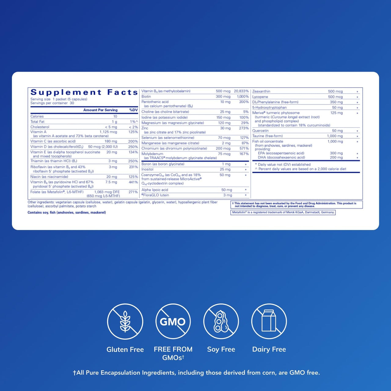 Pure Encapsulations - NeuroMood Pure Pack - Comprehensive Dietary Supplement for Healthy Neurotransmitter Function* - 30 Packets