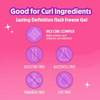 Thumbnail for Not Your Mother's Curl Talk Lasting Definition Flash Freeze Gel and Frizz Control Moisturizing Lotion (2-Pack) - Formulated with Rice Curl Complex