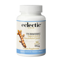 Thumbnail for Eclectic Herb - Organic Turmeric Capsules | Musculoskeletal System & Joint Health Support | Herbal Supplement | Vegan, Non-GMO, Gluten Free, Freeze-Dried (90 CT | 395 mg)