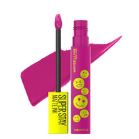 Thumbnail for Maybelline Super Stay Matte Ink Liquid Lip Color, Moodmakers Lipstick Collection, Long Lasting, Transfer Proof Lip Makeup, Reviver, Plum, 1 Count