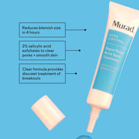 Thumbnail for Murad Rapid Relief Acne Spot Treatment – Acne Control Max Strength 2% Salicylic Acid Invisible Gel Spot Solution for Fast Acne Relief - Reduces Blemish Size and Redness Within 4 Hours, 0.5 Oz