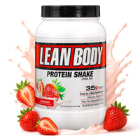 Thumbnail for Labrada Nutrition Lean Body Hi-Protein Shake, Strawberry, 2.47-Pound Tub Strawberry Packaging May Vary