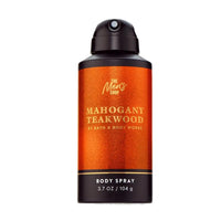 Thumbnail for Bath & Body Works Body Spray for Men, Mahogany Teakwood Scent, Men’s Spray with Long-Lasting Personal Fragrance, Warm Woodsy & Masculine Scent, 8 oz - 1 Pack