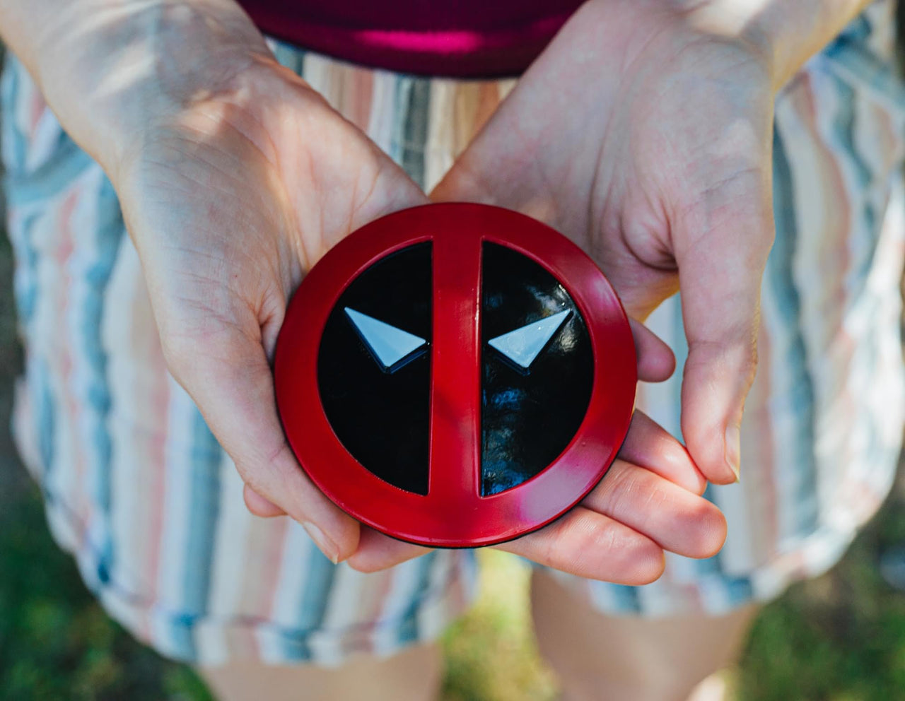 Marvel Studios Deadpool & Wolverine Belt Icon Magnetic Enamel Pin | Limited Edition SDCC 2024 Exclusive