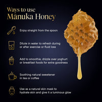 Thumbnail for Manuka Health UMF 6+/MGO 115+ Manuka Honey On-The-Go Packets (0.176oz Packets, 12 Count), Superfood, Authentic Raw Honey from New Zealand