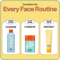 Thumbnail for Bubble Skincare Solar Mate Mineral Face Sunscreen Broad Spectrum SPF 40 - Zinc Oxide Sunscreen with Blue Light Protection & Ginseng Extract - Sheer, Lightweight Coverage With No White Cast (50ml)