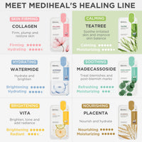 Thumbnail for Mediheal Best Korean Sheet Mask - Tea Tree Essential Face Mask 10 Sheets For All Skin Types Korean Best Sheet Mask Soothing Calming
