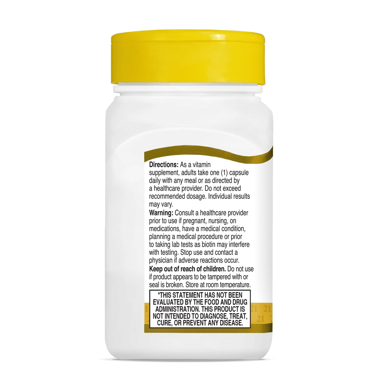 21st Century Biotin 5000 Mcg Capsules, 110-Count by 21st Century