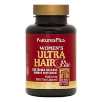 Thumbnail for NaturesPlus Women’s Ultra Hair Plus - 60 Sustained Release Tablets - Nutritional Support for Healthy Hair Structure - Gluten Free - 30 Servings