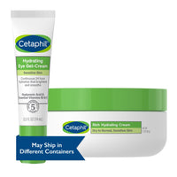 Thumbnail for Cetaphil Night & Eye Hydration Set, Rich Hydrating Night Cream(1.7 oz) & Hydrating Eye Gel-Cream ( .5 oz) for Dry Sensitive Skin, for Under-Eye Dark Circles