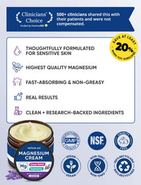 Thumbnail for Venture Pal Magnesium Lotion, Topical Magnesium Cream, Leg & Muscle Comfort with Coconut Oil, Shea Butter & Hyaluronic Acid, Suitable for Kids