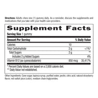 Thumbnail for Country Life Gummies 850 Mcg 60 Chw B12, 60 Ct