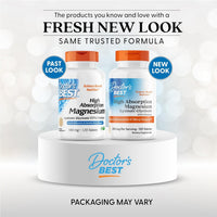 Thumbnail for Doctor's Best High Absorption Magnesium Glycinate Lysinate Supplement for Sleep Support - Chelated Magnesium Tablets for Women & Men, 200mg per Serving, Supports Calm & Relaxation, Vegan - 120 Count