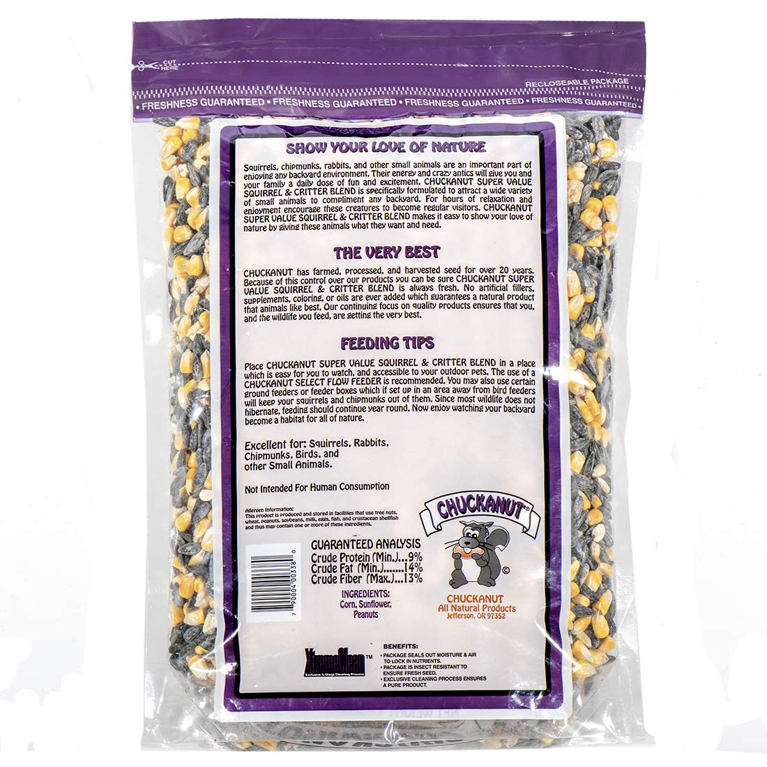 Chuckanut Super Value Squirrel & Critter Blend - 4 lb.