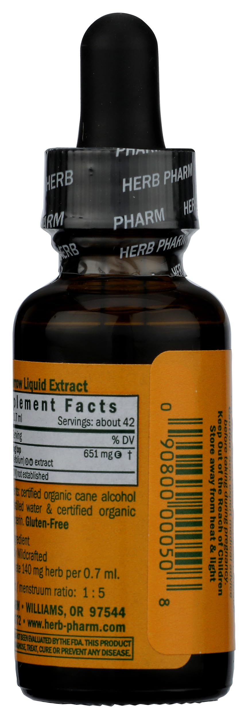 Herb Pharm Yarrow Flowering Tops Liquid Extract - 1 Ounce