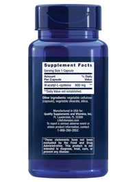 Thumbnail for Life Extension N-Acetyl-L-Cysteine (NAC), Immune Response, Respiratory Health, Liver Health, NAC 600 mg, antioxidant Defense, Free radicals, Easy to Absorb, 60 Capsules