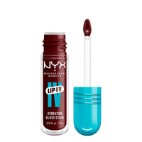 Thumbnail for NYX PROFESSIONAL MAKEUP Lip IV Hydrating Glossy Lip Stain with 12HR Hydration - Water Bout Wine (Red)