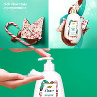 Thumbnail for Dove Hand Soap, Holiday Treats Variety 3-Pack – Cinnamon Pumpkin Pie, Peppermint Bark & Sugar Cookie Sprinkle, Gifts for Women, 12 Fl Oz Ea