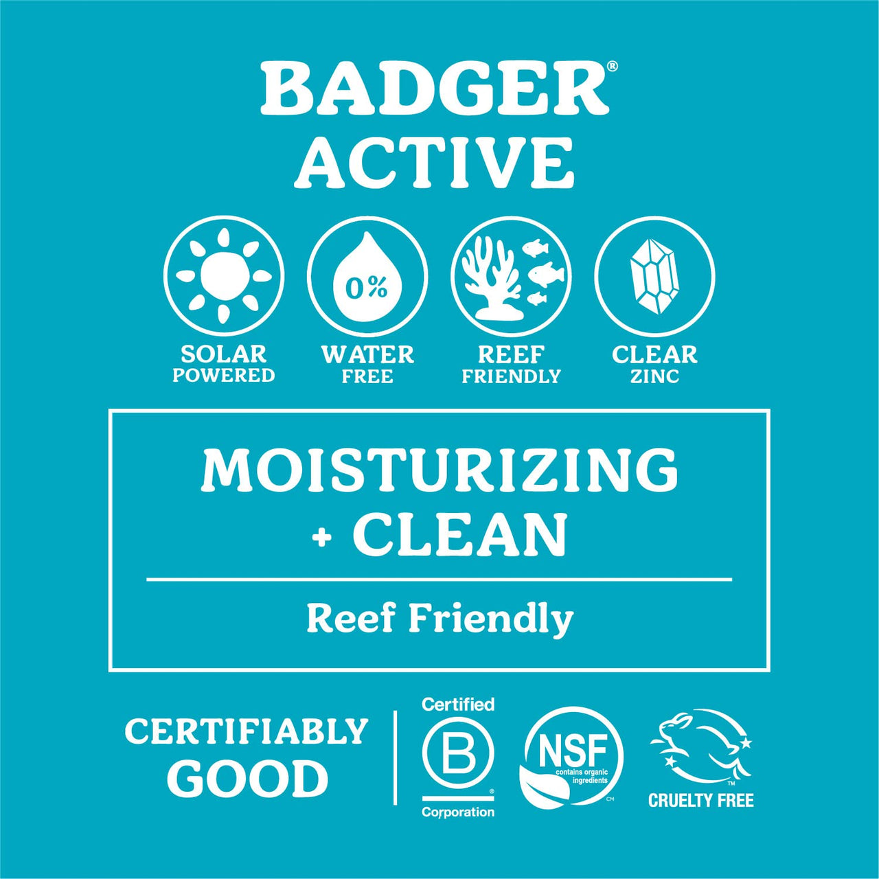 Badger Mineral Sunscreen Combo, SPF 30 Cream & SPF 35 Face Stick, Organic Ingredient with Mineral Zinc Oxide, Unscented Reef Safe Sunscreen Set, Broad Spectrum, Water Resistant, 2-Count