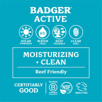 Thumbnail for Badger Mineral Sunscreen Lip Balm SPF 15, Reef Safe, Zinc Oxide, Unscented, Travel Size, SPF Lip Balm Sunscreen Stick, .15 oz 4-Pack