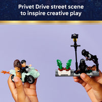 Thumbnail for LEGO Harry Potter Hagrid & Harry’s Privet Drive Escape Building Toy for Boys & Girls - Pretend Play Set for Kids, Ages 8+ - W/Mini Hagrid's Motorcycle & 4 Minifigures - Gift for Birthdays - 76459