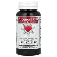 Thumbnail for Kroeger Herb Co Sinus Blend, 100 Vegetarian Capsules