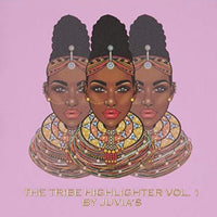 Thumbnail for Juvia's Place - Tribe Highlighter Vol. 1 - Glow Highlighter Face Makeup Powder - Shimmering Glow Finish perfect for cheekbones, Radiant Mineral Shimmer, Illuminating Powder