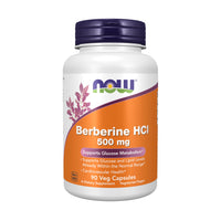 Thumbnail for Now Supplements, Berberine HCL 500 mg, Supports Glucose Metabolism*, 90 Veg Capsules