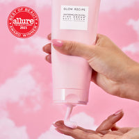 Thumbnail for Glow Recipe Watermelon Glow Pink Dream Body Cream - Hyaluronic Acid for Skin Barrier Repair - Non Greasy Body Cream Brightening Moisturizer with Watermelon Seed Butter + AHA's (200ml)