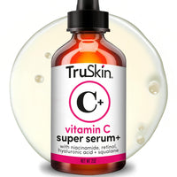 Thumbnail for TruSkin Vitamin C Super Serum for Face - Five Skin Benefits in One Serum with Vitamin C, Retinol, Niacinamide, Hyaluronic Acid & Squalane - Brighten, Firm & Smooth the Look of Skin, 2 Fl Oz
