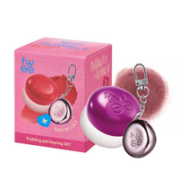 Thumbnail for fwee Blurry Pudding Pot + Keychain SET | Airbrushed Blush & Lip, Buildable Pigment, Long-lasting, Lightweight, Easy to Blend, Natural Soft Matte Finish Makeup – Slayyy (Smoky Mauve) | 0.17 oz