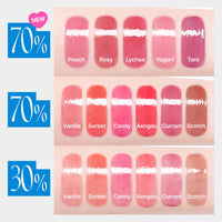 Thumbnail for fwee 3D Voluming Gloss 30% (Sheer) | Candy 30% l High Shine, Non-Sticky Lip Gloss for Makeup | Long-Lasting, Moisturizing Gel Formula | 30%, 70% Pigment Options | 5.3g