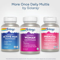 Thumbnail for SOLARAY Once Daily Woman Multivitamin with Iron, Cellular Energy, Digestion, Red Blood Cell Support, Multivitamin for Women w/Vitamin D, Vitamin B12, Prenatal Vitamins Support w/Folic Acid, 90 Serv