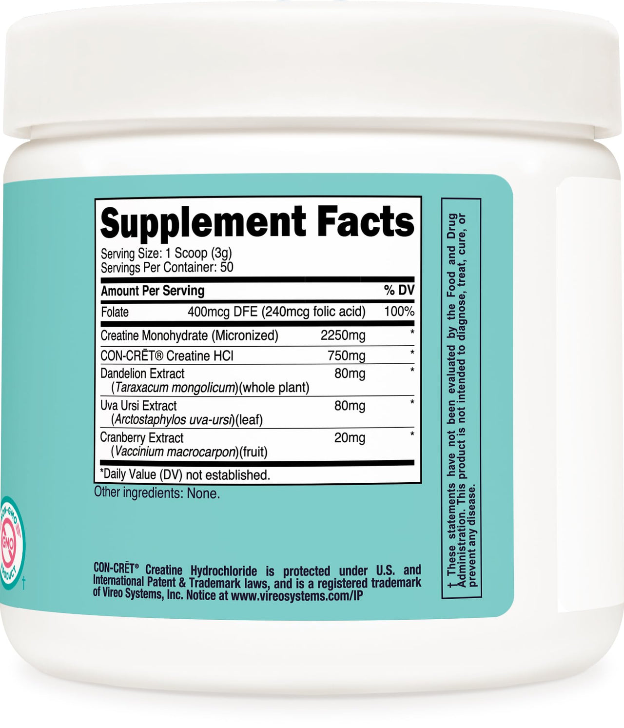 Nutricost Creatine Monohydrate Powder for Women, Micronized, Unflavored, 50 Servings - Vegetarian, Non-GMO, Gluten Free