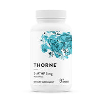 Thumbnail for THORNE - 5-MTHF - Methylfolate (Active B9 Folate) Supplement - Supports Cardiovascular Health, Fetal Development, Nerve Health, Methylation & Homocysteine Levels* - 60 Servings - 5-MTHF 5mg