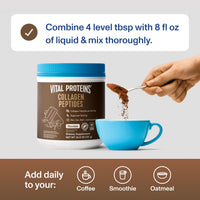 Thumbnail for Vital Proteins Collagen Peptides Powder Supplement, Hydrolyzed Collagen for Skin, Hair, Nails & Joints, Chocolate, 28 Servings