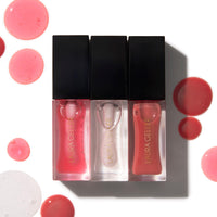 Thumbnail for LAURA GELLER NEW YORK Fine Shine Glossy Lip Oil, Rose Garden - Hydrating Squalane - Pink Lip Gloss