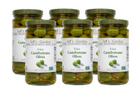 Thumbnail for Jeff's Garden Whole Castelvetrano Olives | Non-GMO, Gluten Free, Keto, Vegan | 7.5 Ounce Drained Weight Jar (Pack of 6)
