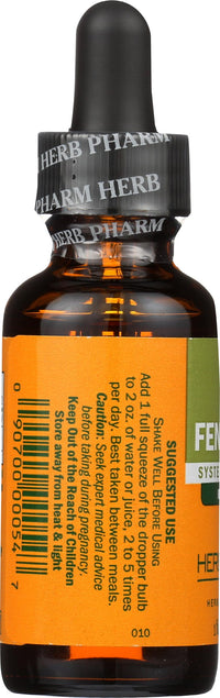 Thumbnail for Herb Pharm Certified Organic Fenugreek Liquid Extract for Female Reproductive Support - 1 Ounce (DFENU01)
