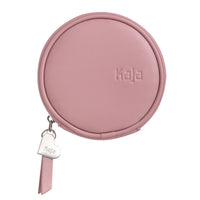 Thumbnail for Kaja Makeup Pouch - Let's Go Bag | Multifunctional Makeup Round Bag for Women and Girls, Waterproof, Durable, Travel Friendly, Portable, Great Gifts Idea (Pink)