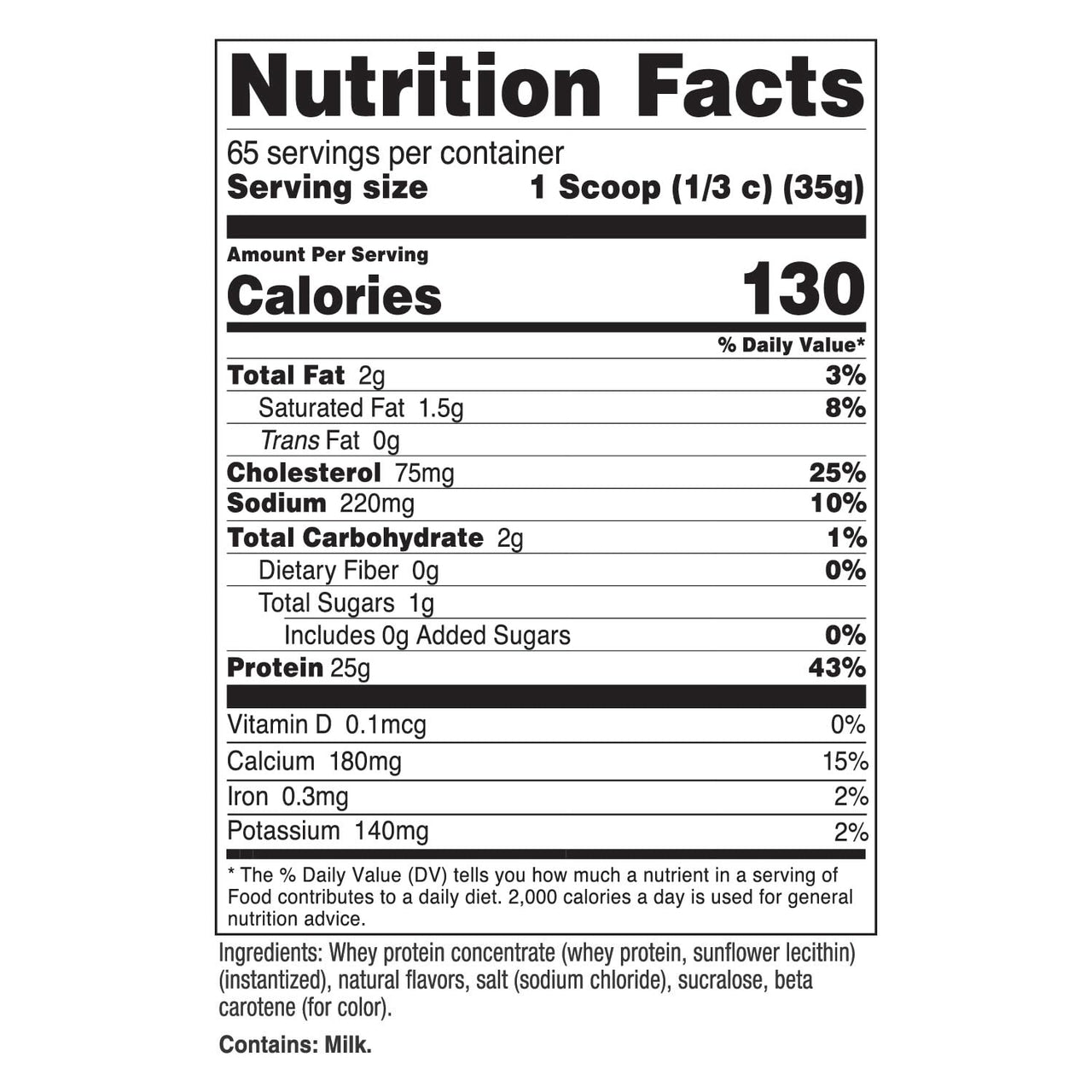 Nutricost Whey Protein Powder Pineapple (5 LBS) - Gluten-Free, GMO-Free, from Whey Protein Concentrate