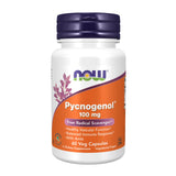 Image 1 of NOW Foods Supplements, Pycnogenol 100 mg (a Unique Combination of Proanthocyanidins from French Maritime Pine) with Amla, 60 Veg Capsules