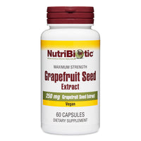Thumbnail for NutriBiotic – Grapefruit Seed Extract Capsules 250 mg, 60 Count - Maximum Strength with Bioflavonoids