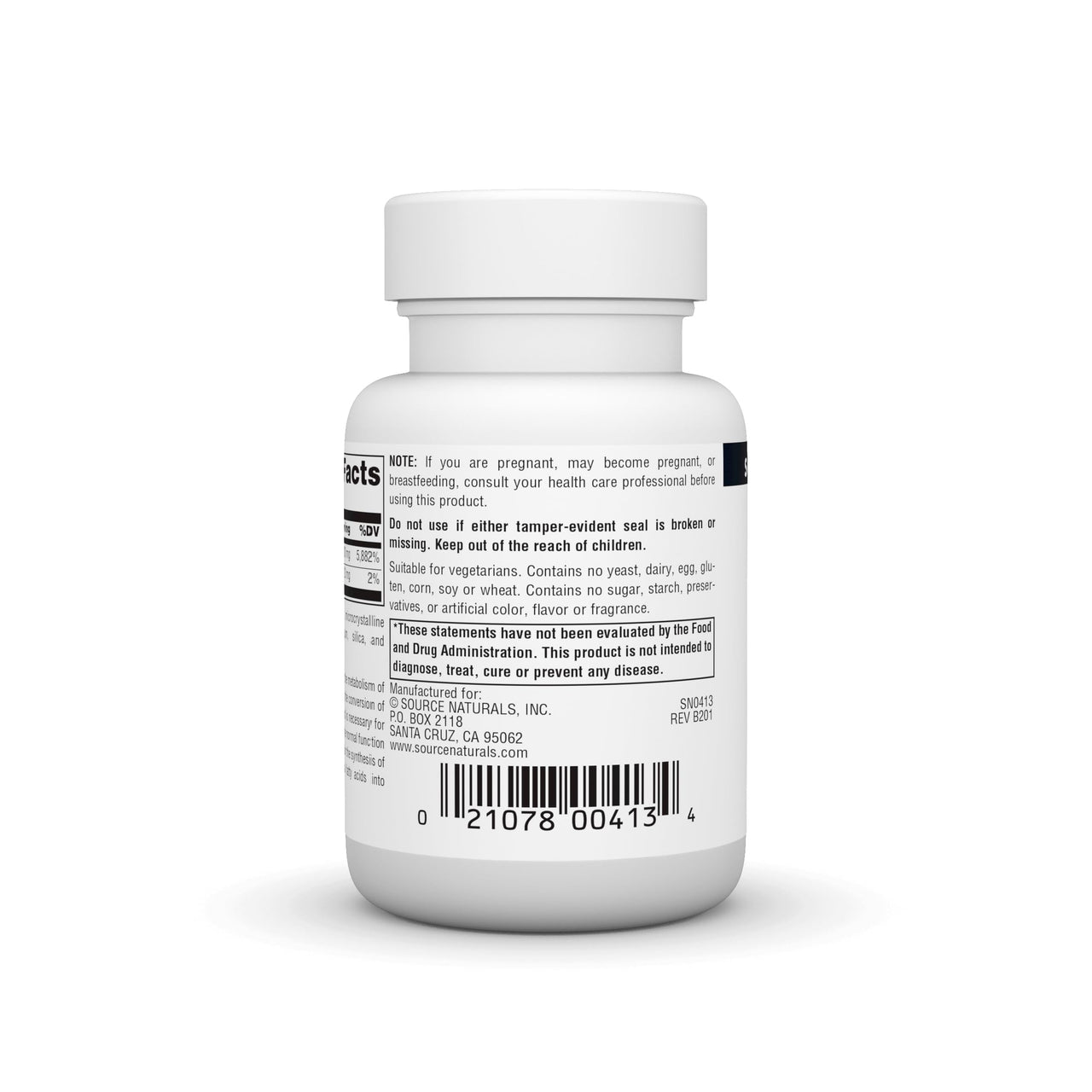 Source Naturals Vitamin B-6 100mg, Immune System Support, 100 Tablets
