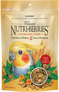 Thumbnail for LAFEBER'S Nutriberries Original Cockatiel 2 pk 10 oz