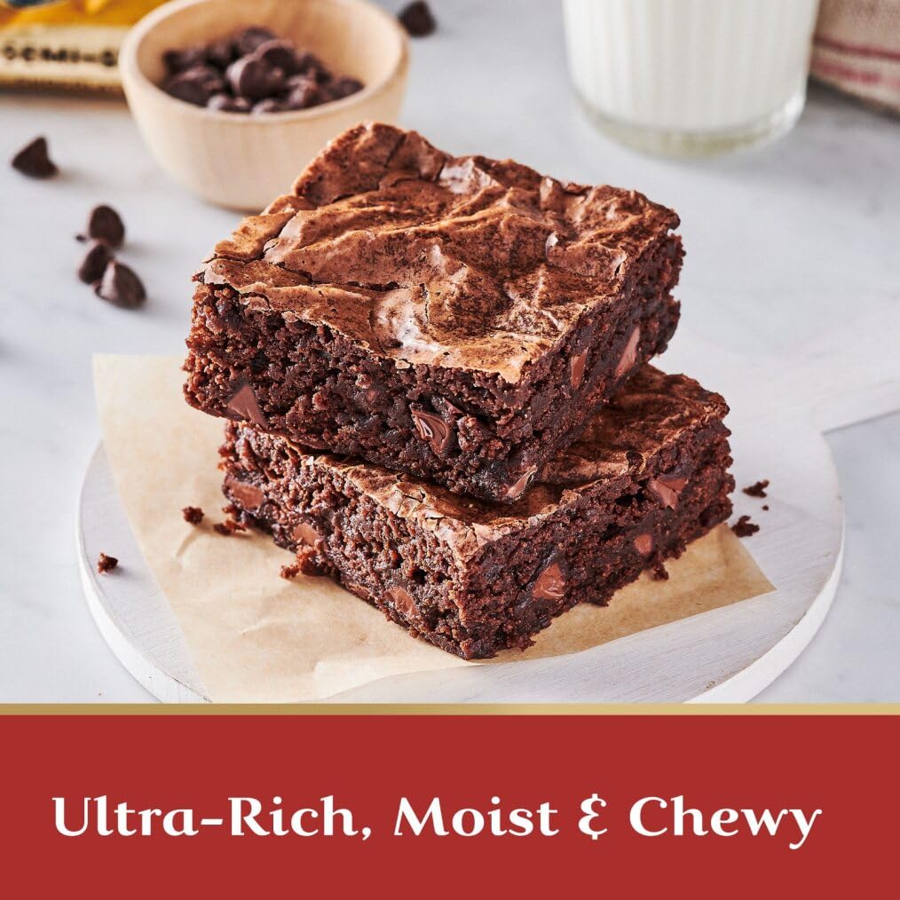 GHIRARDELLI Double Chocolate Premium Brownie Mix, 18 oz Box