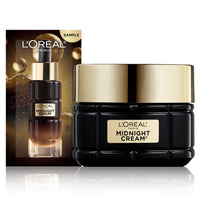 Thumbnail for L'Oreal Paris Age Perfect Anti-Aging Midnight Cream, Face Moisturizer to Reduce Wrinkles and Firm Skin, 1.7oz + Serum Sample