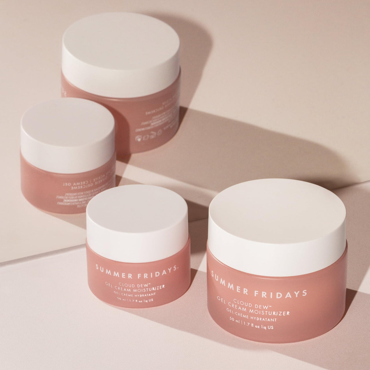 Summer Fridays Cloud Dew Gel Cream Moisturizer - Lightweight Face Moisturizer with Hyaluronic Acid + Ceramides for Skin Plumping Hydration and Glowing Skin (1.7 Fl Oz)